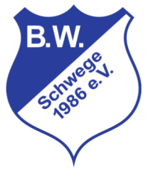 Vereinslogo 30 Jahre Blau Weiß Schwege